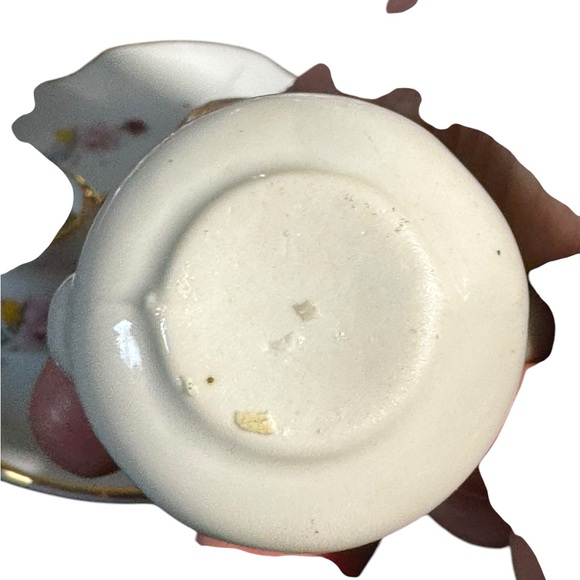 Floral Miniature Tea Set with Gold Accents - Picture 8 of 9